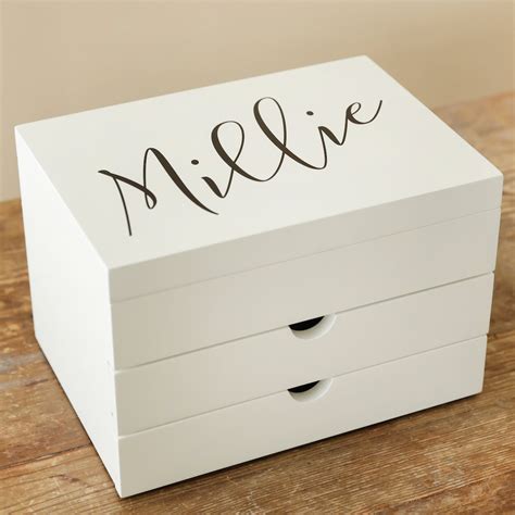 Jewelry Box Name Plate 